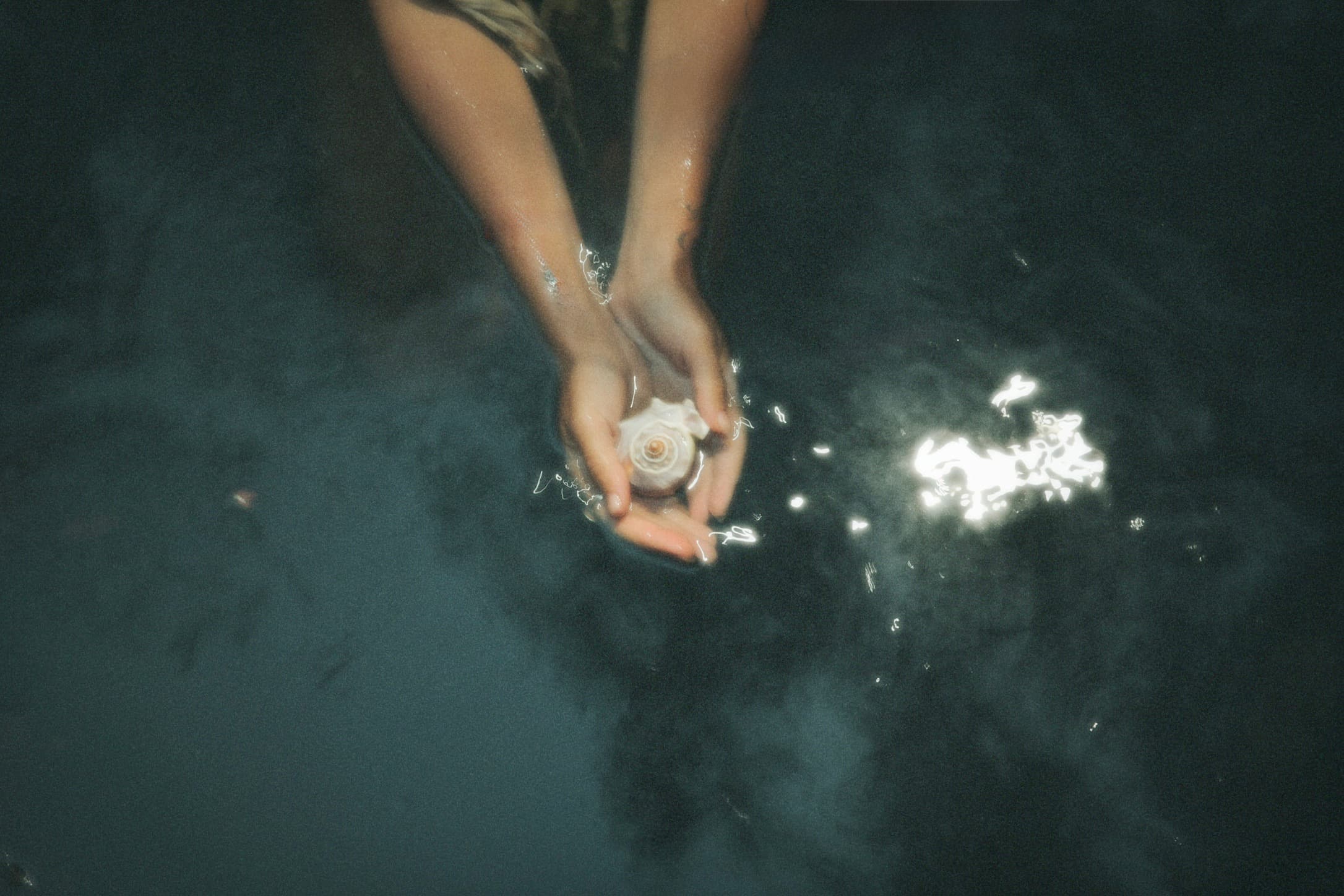 the threshold — light on water